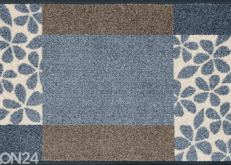 Kynnysmatto Florita grey 50x75 cm