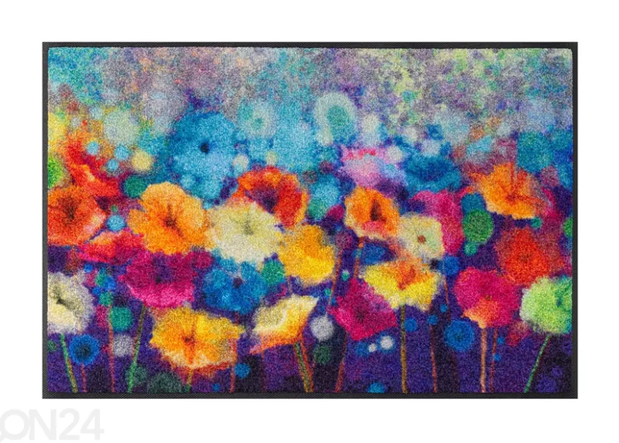 Kynnysmatto Flowerlover 50x75 cm