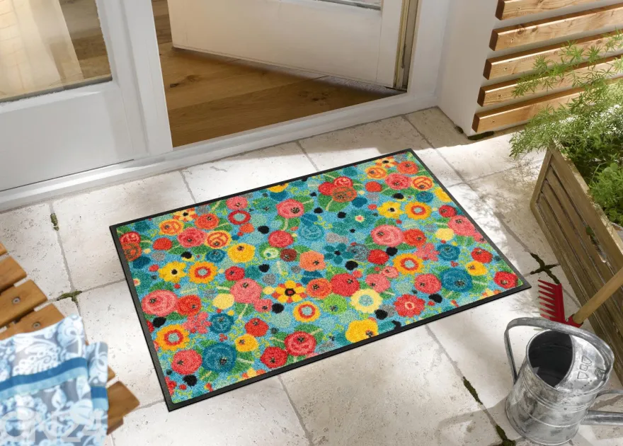Kynnysmatto Flower Power 50x75 cm