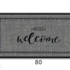 Kynnysmatto Hello Welcome 40x80 cm