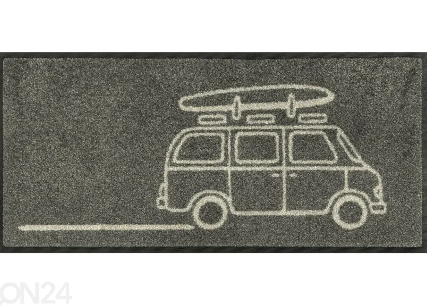 Kynnysmatto Keep it Simple grey 35x75 cm