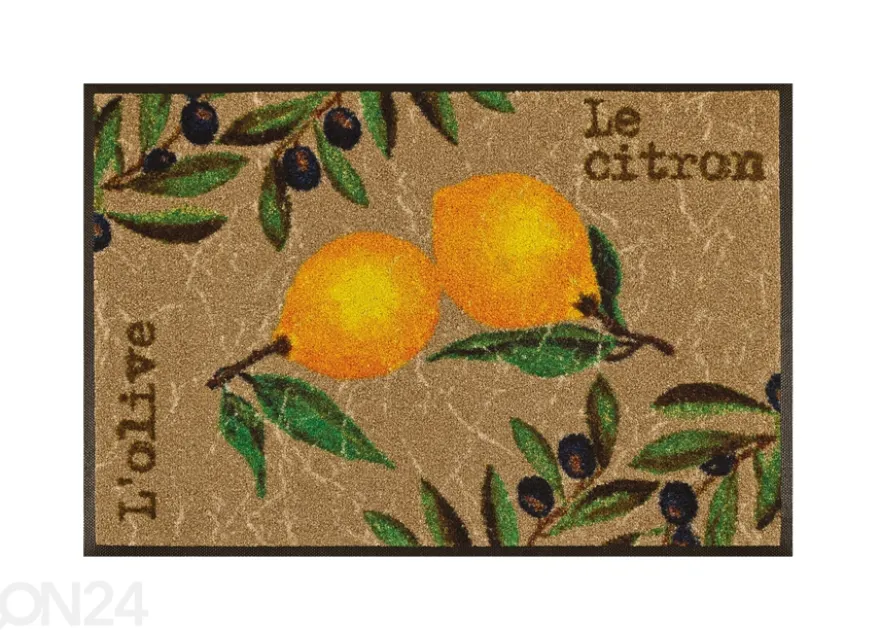 Kynnysmatto Le Citron 50x75 cm