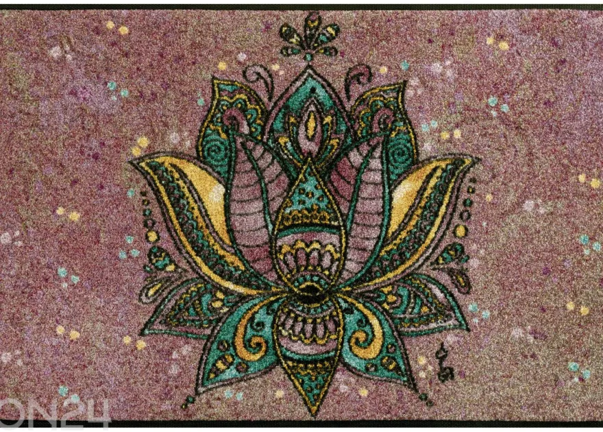 Kynnysmatto Lotus Blossom, 50x75 cm