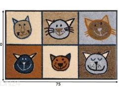 Kynnysmatto Miau Miau 50x75 cm