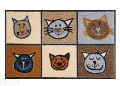 Kynnysmatto Miau Miau 50x75 cm