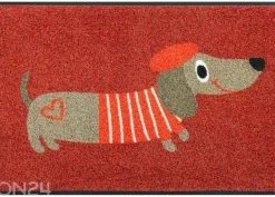 Kynnysmatto Monsieur Chien, 50x75 cm