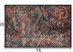 Kynnysmatto Snake 50x75 cm