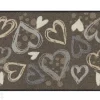 Kynnysmatto Valentine Hearts city-chic 50x75 cm