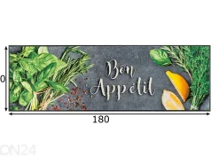 Käytävämatto Bon Appetit 60x180 cm