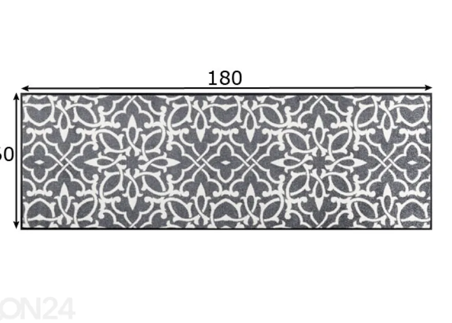 Käytävämatto Decorada 60x180 cm