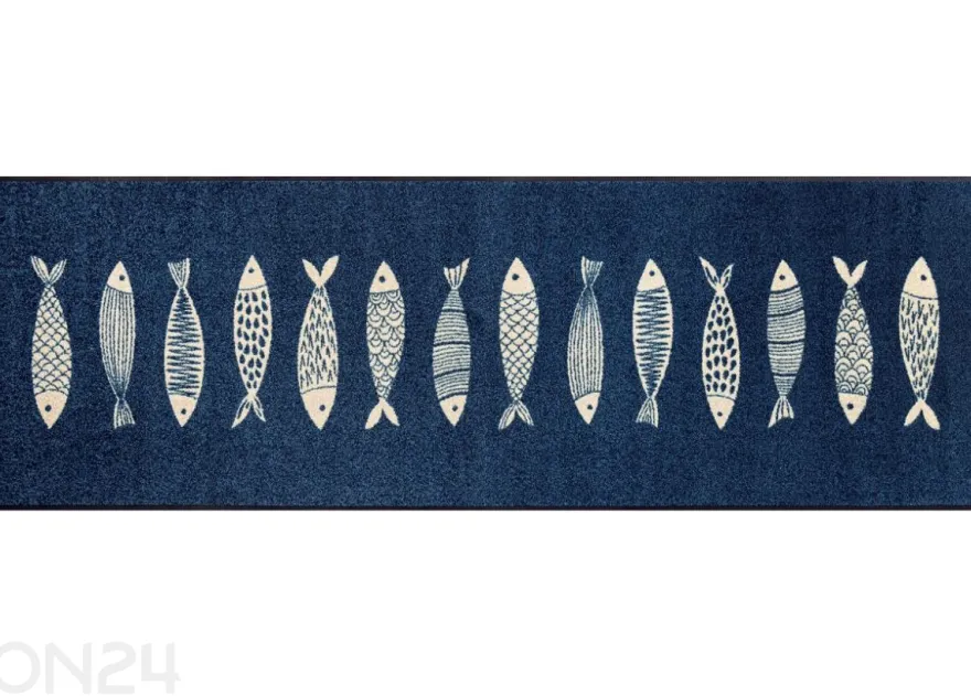 Käytävämatto Fish Tango, 60x180 cm