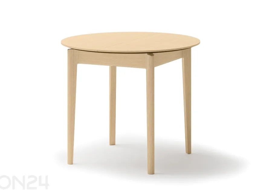 Laajennettava ruokapöytä Plot Ø 90x90/210 cm