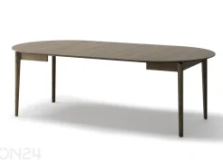 Laajennettava ruokapöytä Plot Ø120x120/240 cm