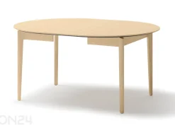 Laajennettava ruokapöytä Plot Ø120x120/240 cm