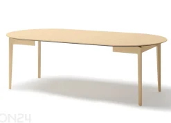 Laajennettava ruokapöytä Plot Ø120x120/240 cm