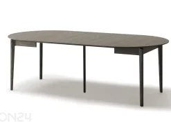 Laajennettava ruokapöytä Plot Ø120x120/240 cm