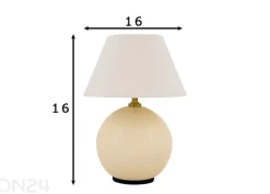 Ladattava pöytävalaisin Iris 16