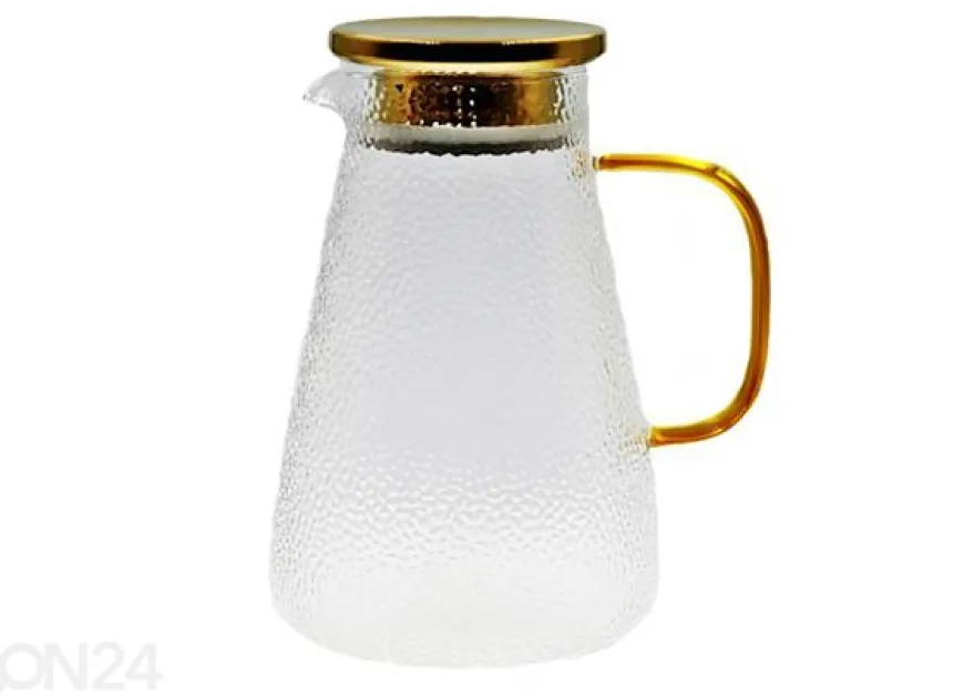 Lasikannu kannella Golden 1,3 L