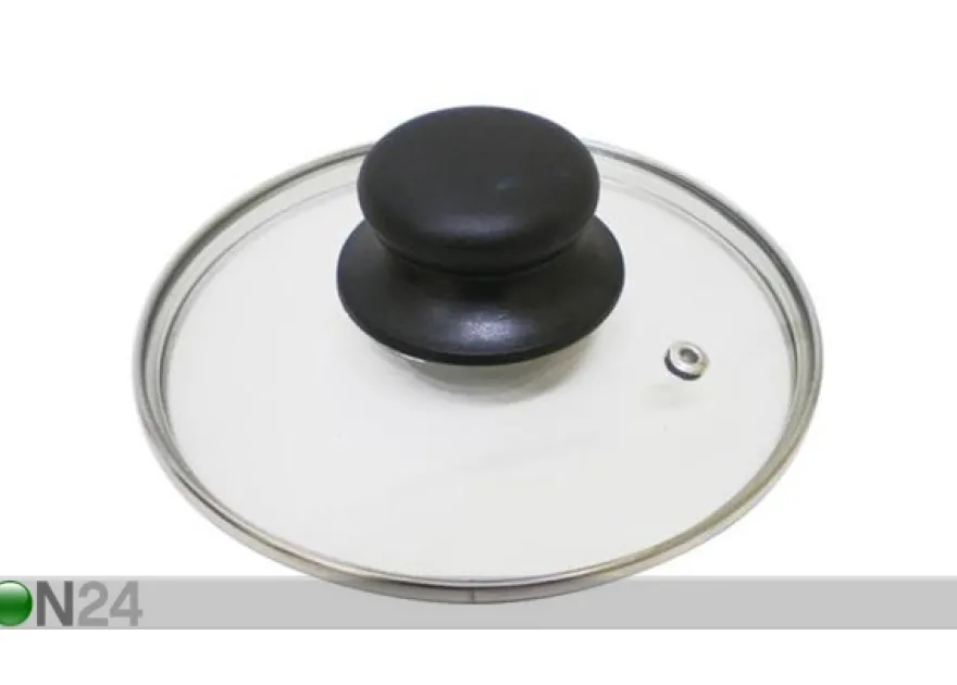 Lasikansi Ø18 cm paistinpannuun