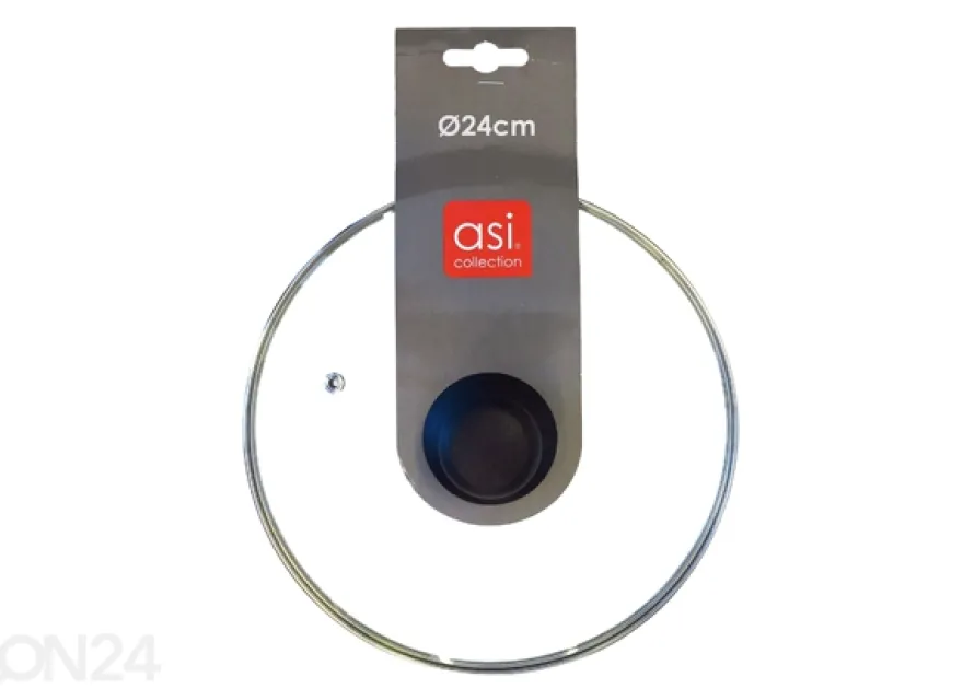 Lasikansi Ø24 cm pannuun