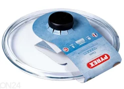 Lasikansi paistinpannulle Pyrex Ø 24 cm
