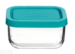 Lasikulho kannella Frigoverre 10x7 cm, 2 kpl