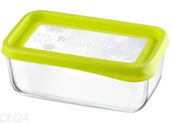 Lasikulho kannella Frigoverre 1,1 L, 21x13 cm