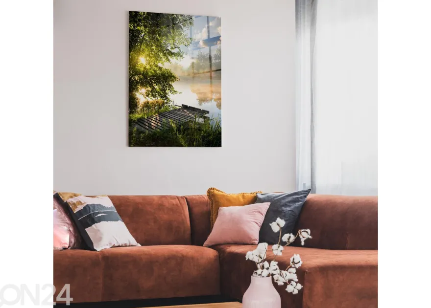 Lasikuva Idyll 50x70 cm