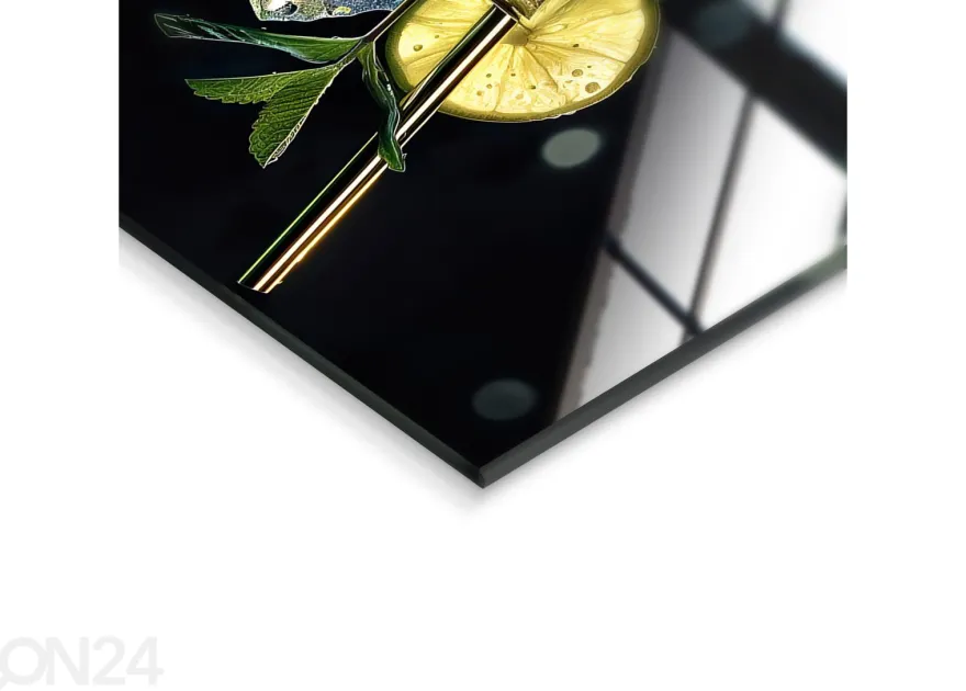 Lasikuva Mojito 30x30 cm