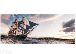 Lasikuva Ship 125x50 cm