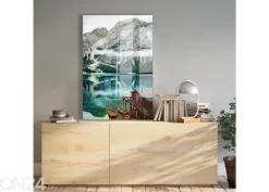 Lasikuva Tyrol Hut 50x70 cm