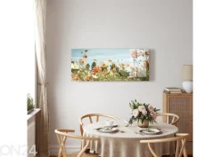 Lasikuva Yellow Meadow 125x50 cm