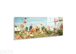 Lasikuva Yellow Meadow 125x50 cm