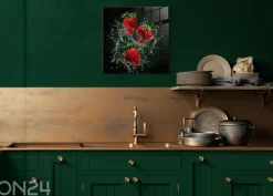 Lasitaulu Strawberries 30x30 cm