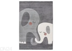 Lastenhuoneen matto Happy 301, harmaa, 120x170 cm