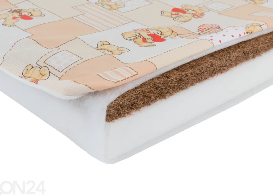 Lasten patja kookosella Pipi 60x120 cm