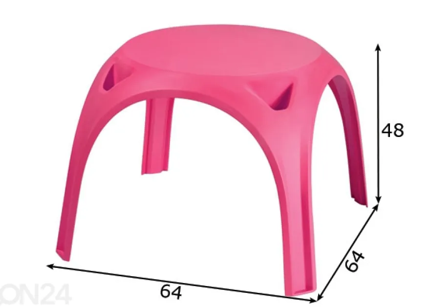 Lasten pöytä Keter, pinkki