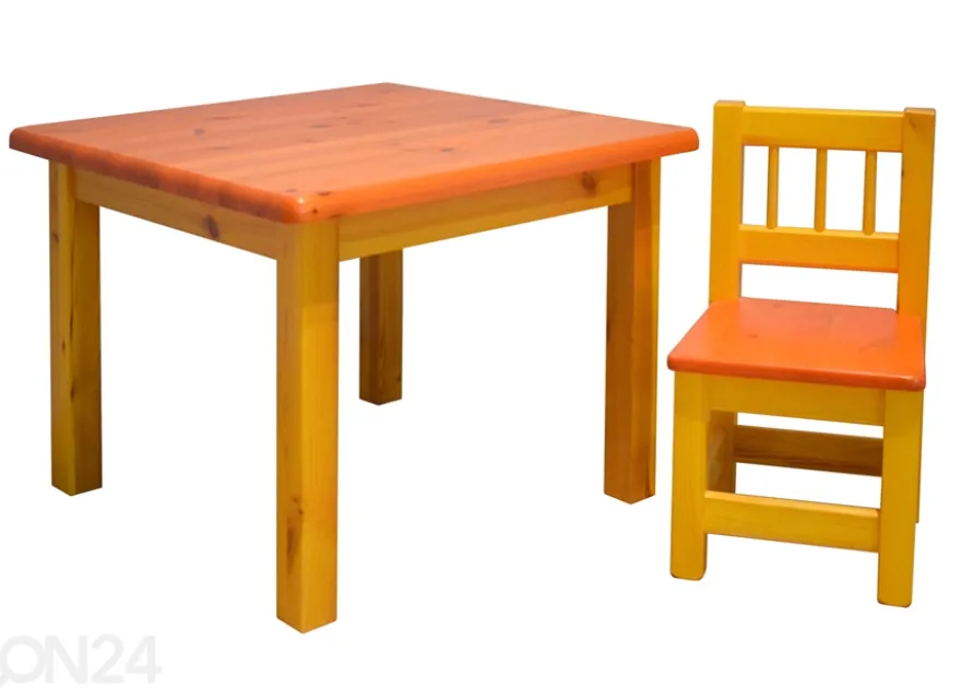 Lasten pöytä 70x70 cm