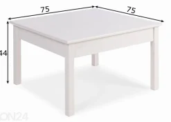 Lasten pöytä 75x75 cm
