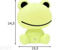 Lasten yölamppu Frog LED, vihreä