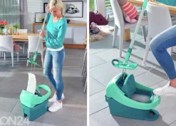 Lattianpuhdistussetti moppipuristinsangolla Leifheit Profi XL