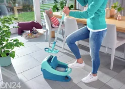 Lattianpuhdistussetti moppipuristinsangolla Leifheit Profi XL