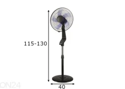Lattiatuuletin kosketusnäytöllä 50 W