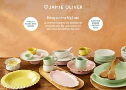 Lautanen Jamie Oliver Big love plates Ø 27 cm, 4 kpl