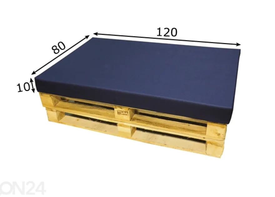 Lavapehmuste 80x120 cm