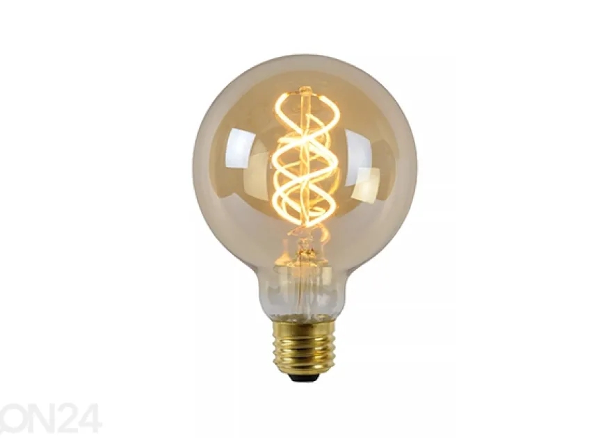LED Filament lamppu E27 G95 4,9 W