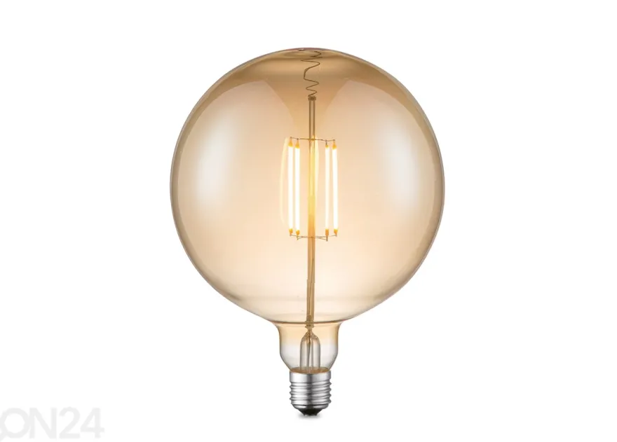 LED lamppu Carbon, E27, 4W