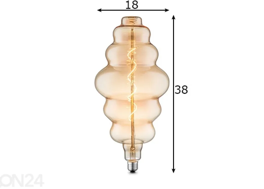 LED-lamppu Cloud, E27, 4W