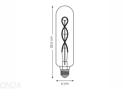 LED-lamppu Deco Tube, E27, 5 W