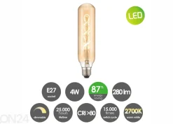 LED-lamppu Deco Tube, E27, 5 W